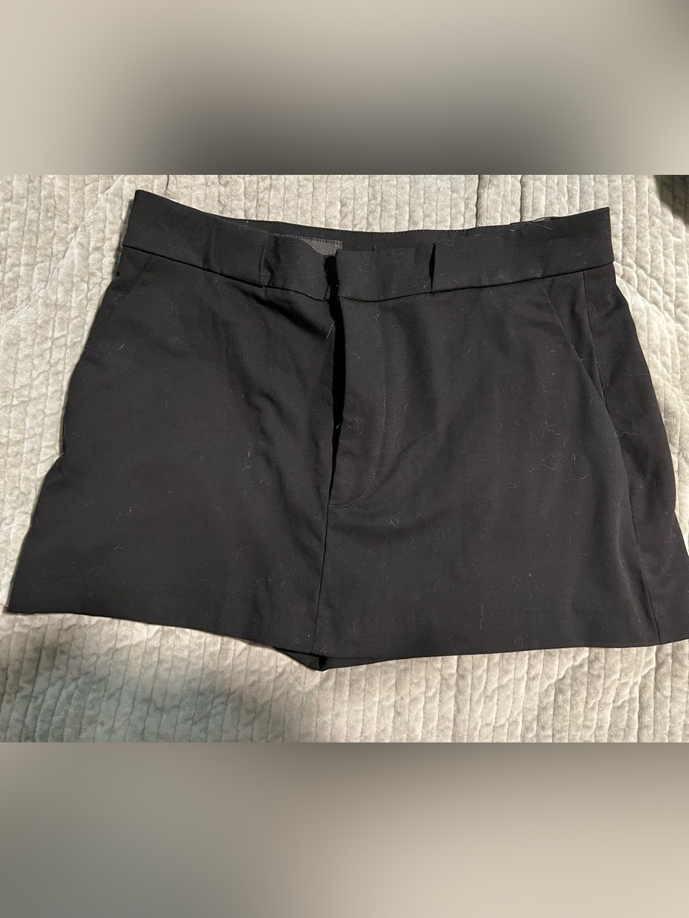 Zara Black Women's Tailored Skort. NWT